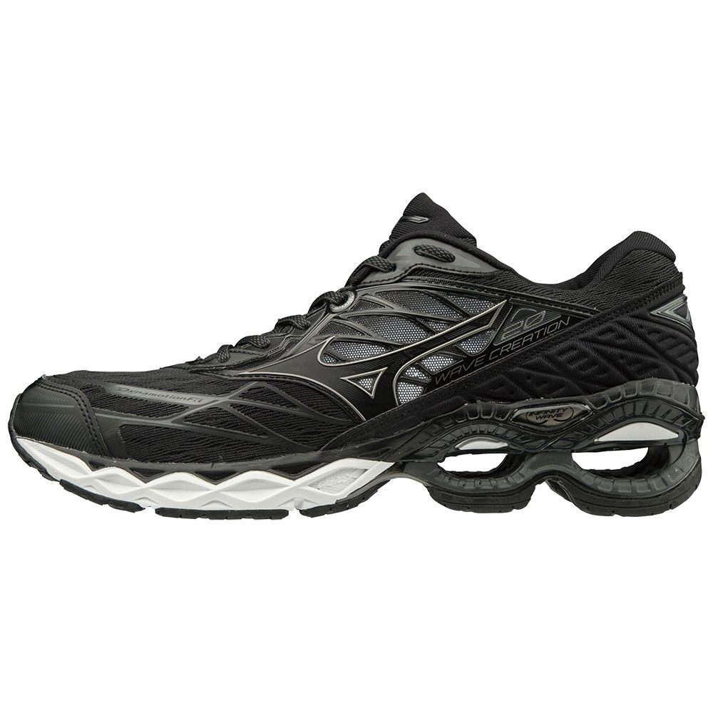 Scarpe Running Mizuno WAVE CREATION 20 Uomo - Nere/Grigie Scuro - 01645-ECVO